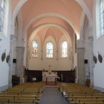 vue intérieur église